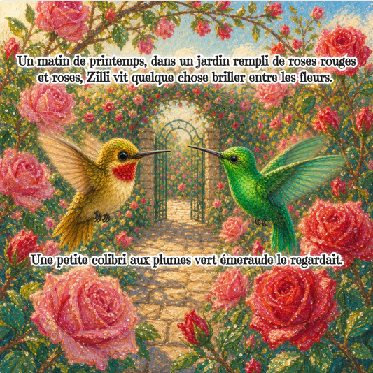 Zili the Hummingbird (Illustrated Ebook for Children 3-8 Years Old)