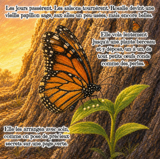 Rosalie the Monarch Butterfly (Illustrated eBook for Children 3-8 Years Old)