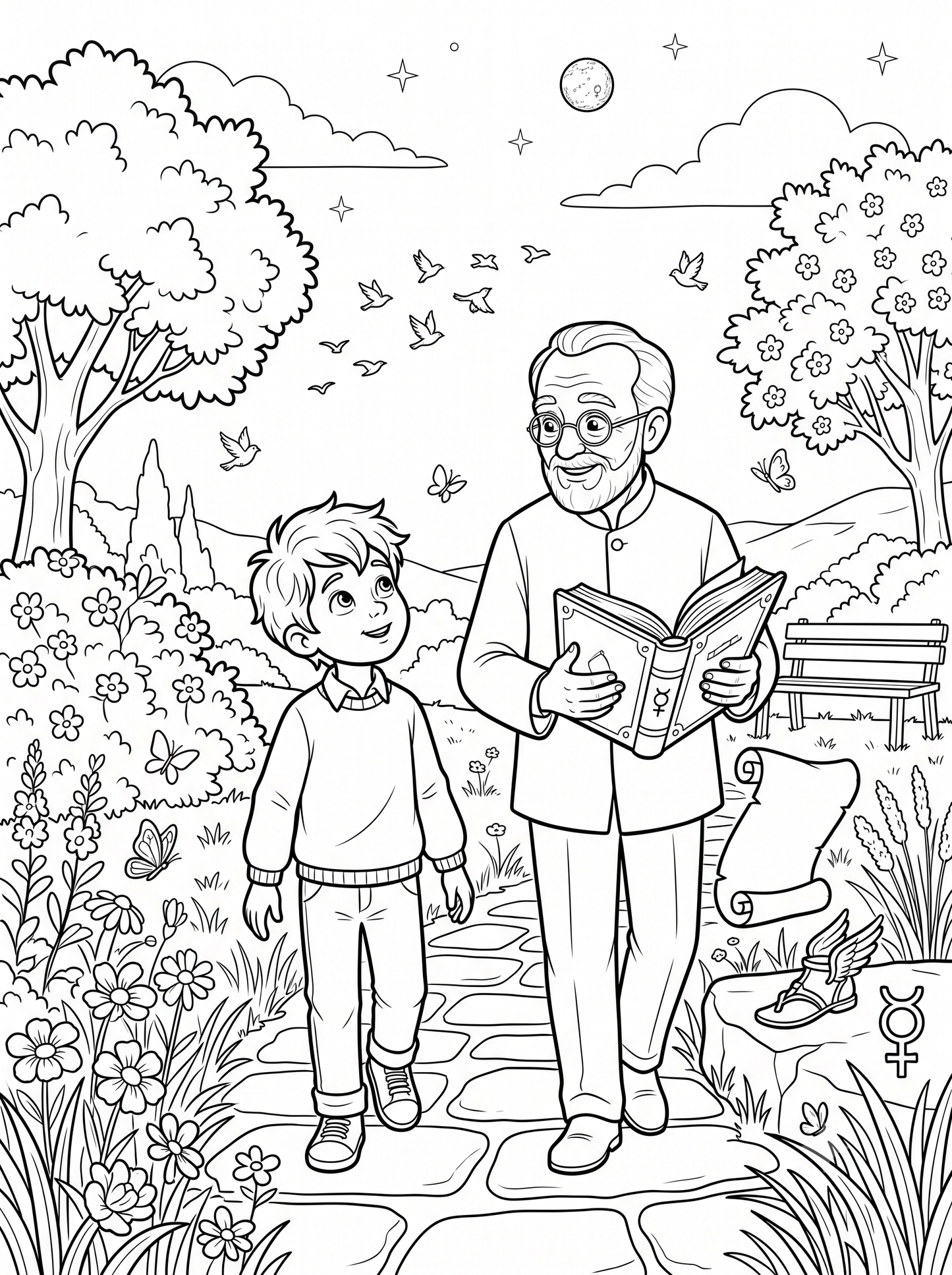 Why is Wednesday called Wednesday? (Illustrated digital book for children aged 3-8)
