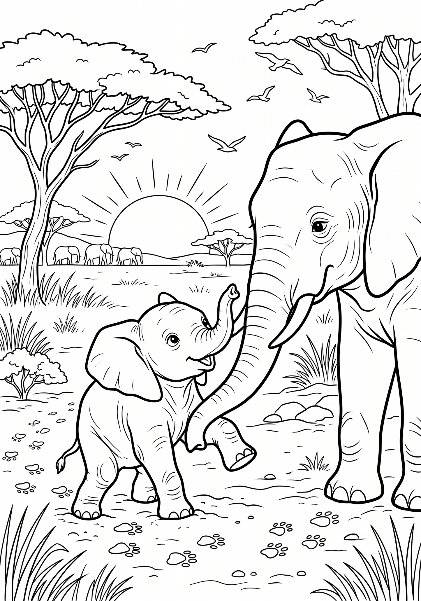 Tembo the Little Elephant (Illustrated eBook for Children Ages 3-8)