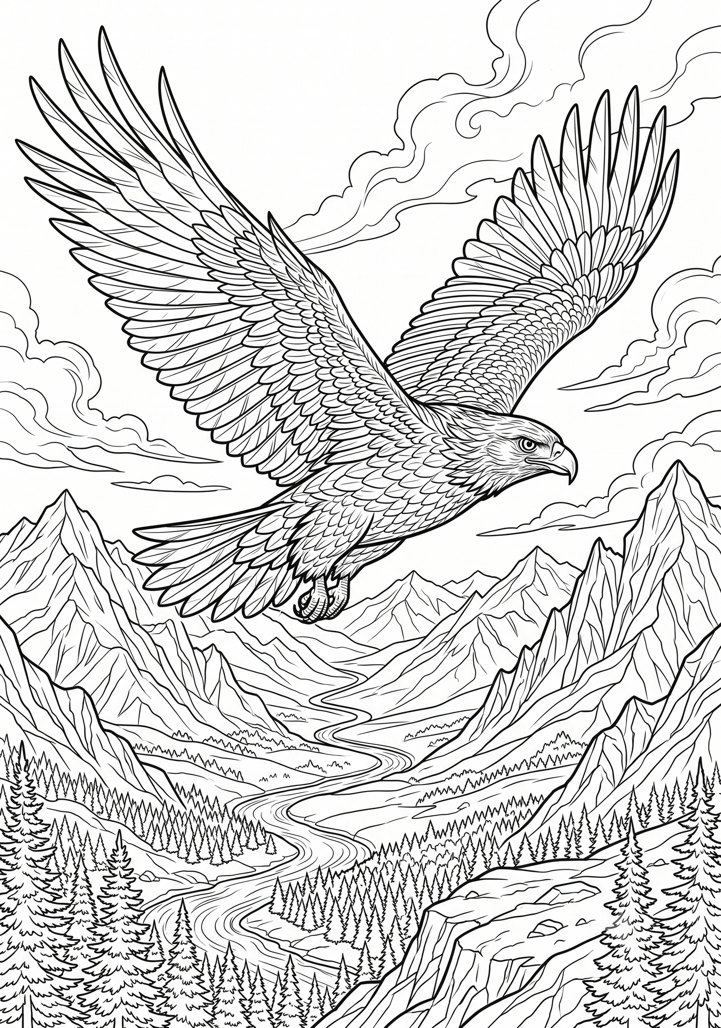 Ailor the Golden Eagle (Illustrated eBook for Children 3-8 years old)