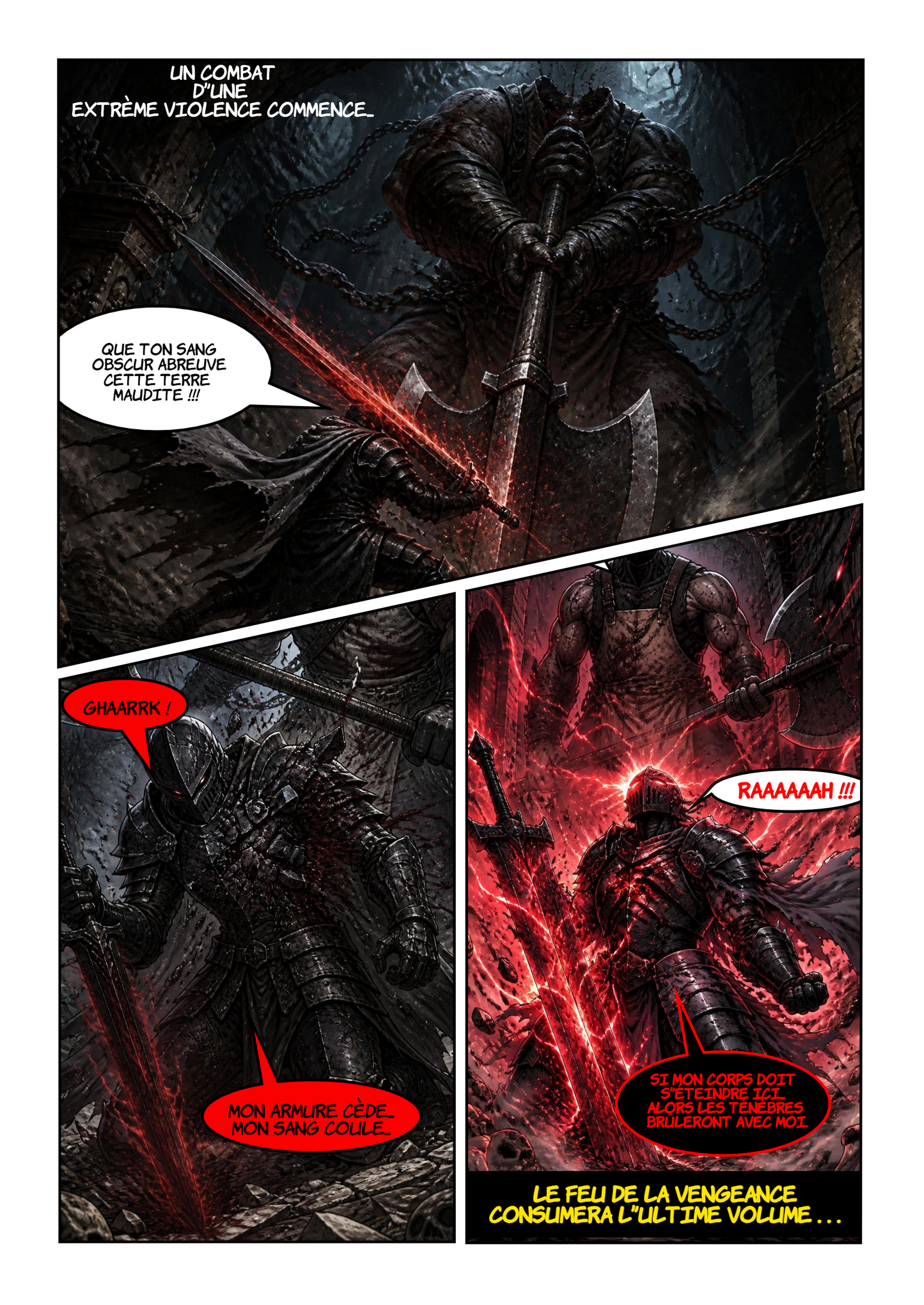 L'Éclipse du Maudit – Tome 1 (BD Numérique Dark Fantasy)