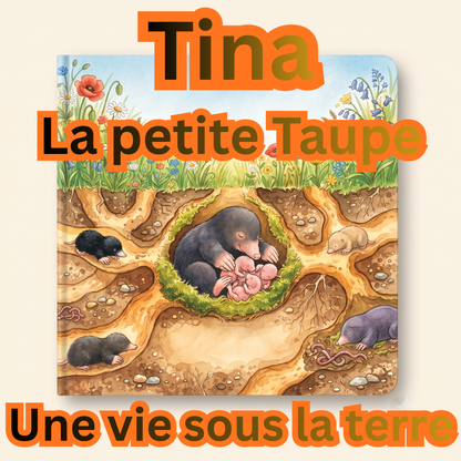 Tina, la petite Taupe – Une vie sous la terre