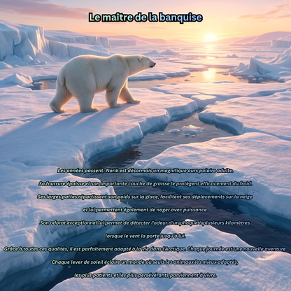 Norik el oso polar, una vida en el país del hielo