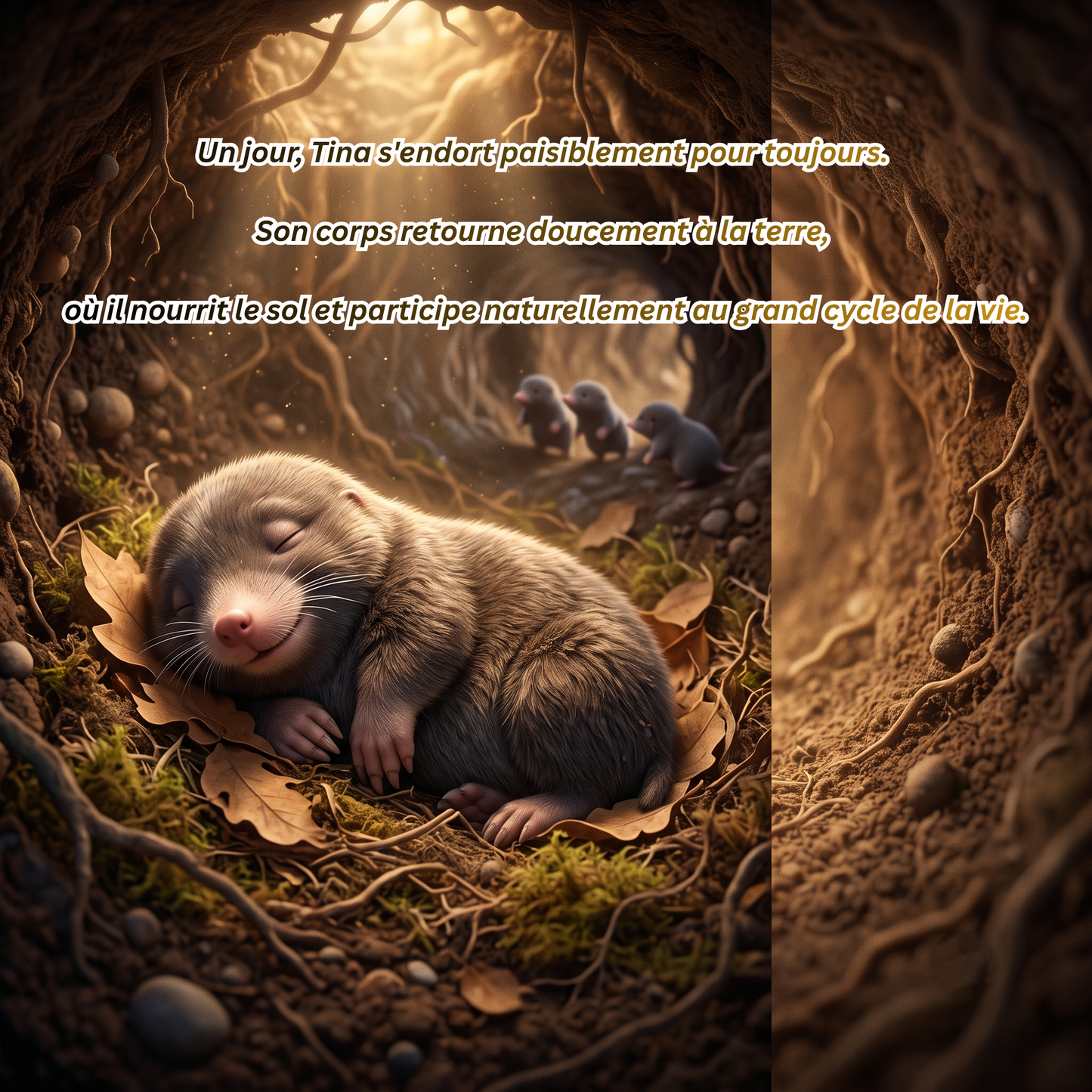 Tina, la petite Taupe – Une vie sous la terre