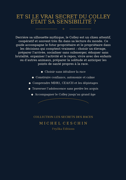 Colley: Élégance, intelligence et dévouement, l’héritage d’un berger mythique