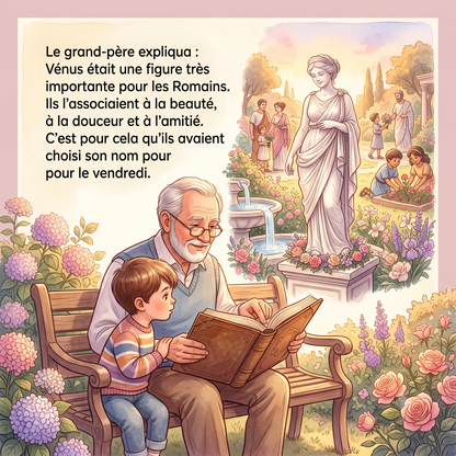 ¿Por qué el Vendredi se llama Vendredi? (Libro digital ilustrado para niños de 3 a 8 años)