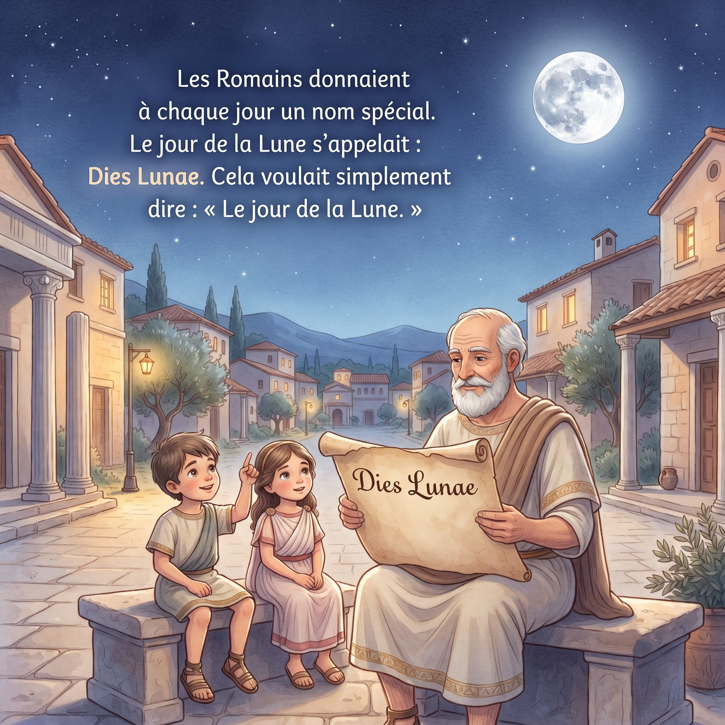 ¿Por qué el Lundi se llama Lundi? (Libro digital ilustrado para niños de 3 a 8 años)