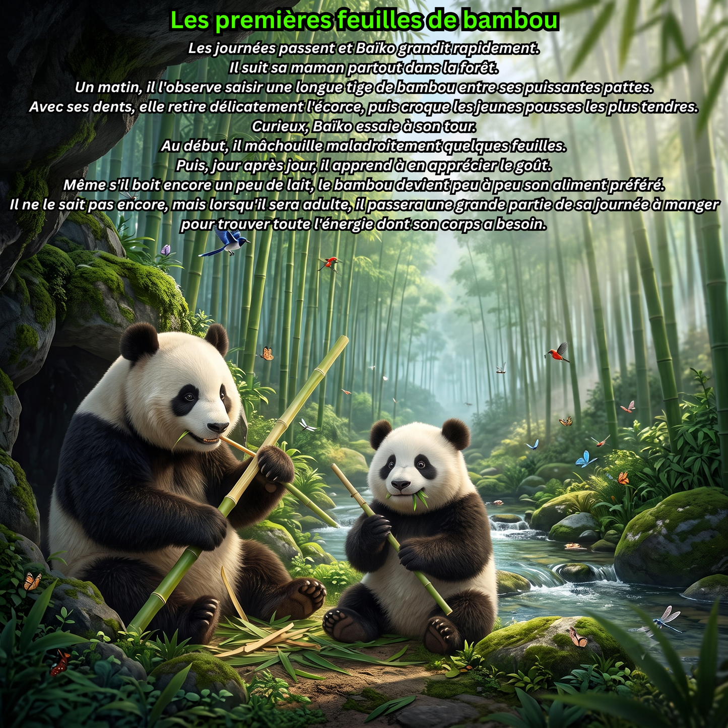 Baïko el Panda Gigante: Una vida en el bosque de bambú