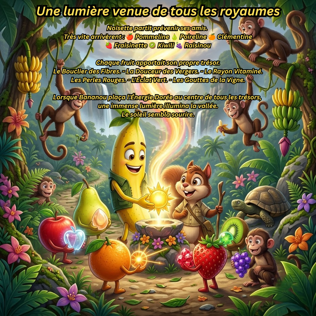 Bananou et l'Énergie Dorée