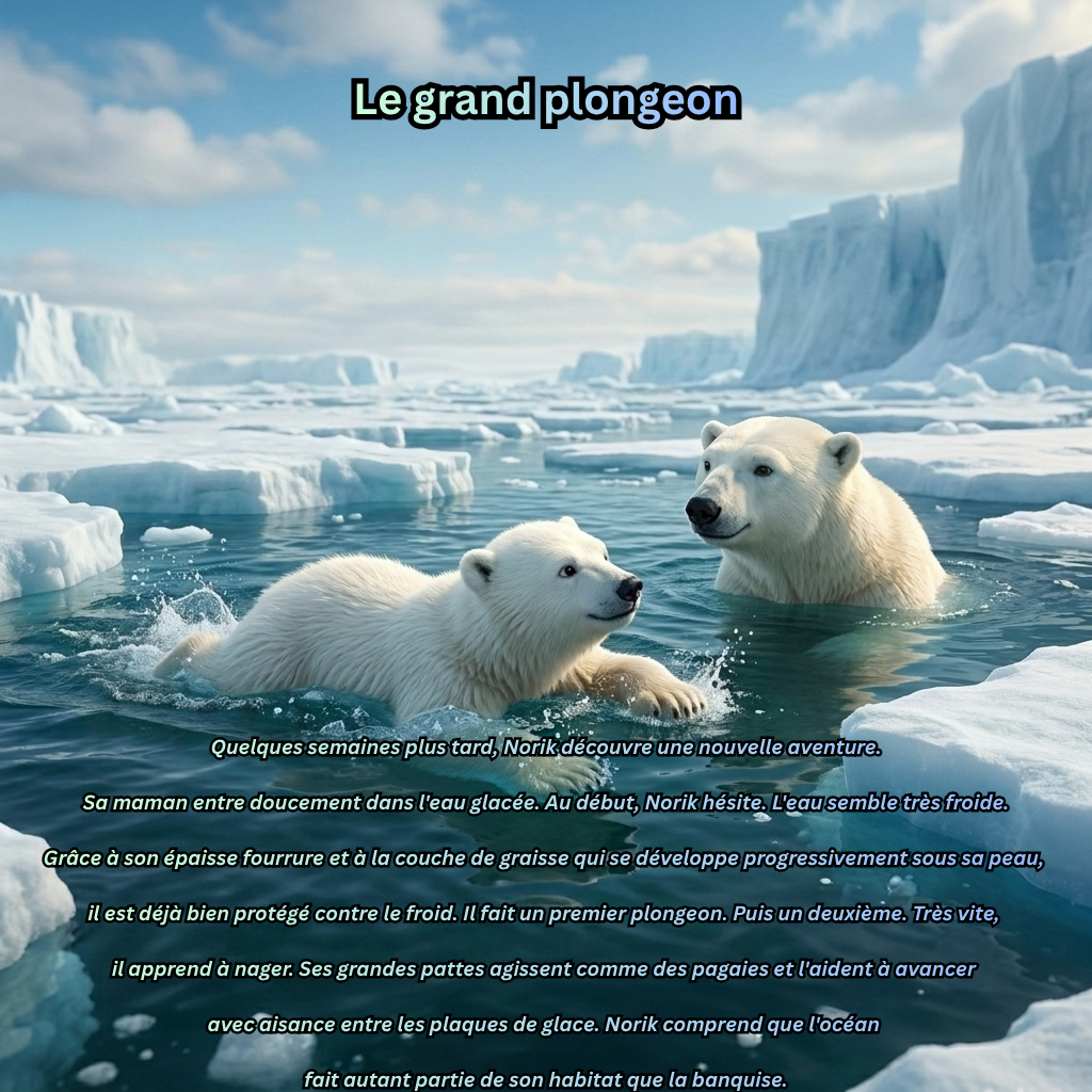 Norik el oso polar, una vida en el país del hielo