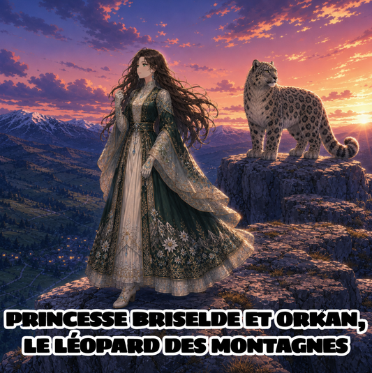 Princesse Briselde et Orkan le Léopard des Montagnes
