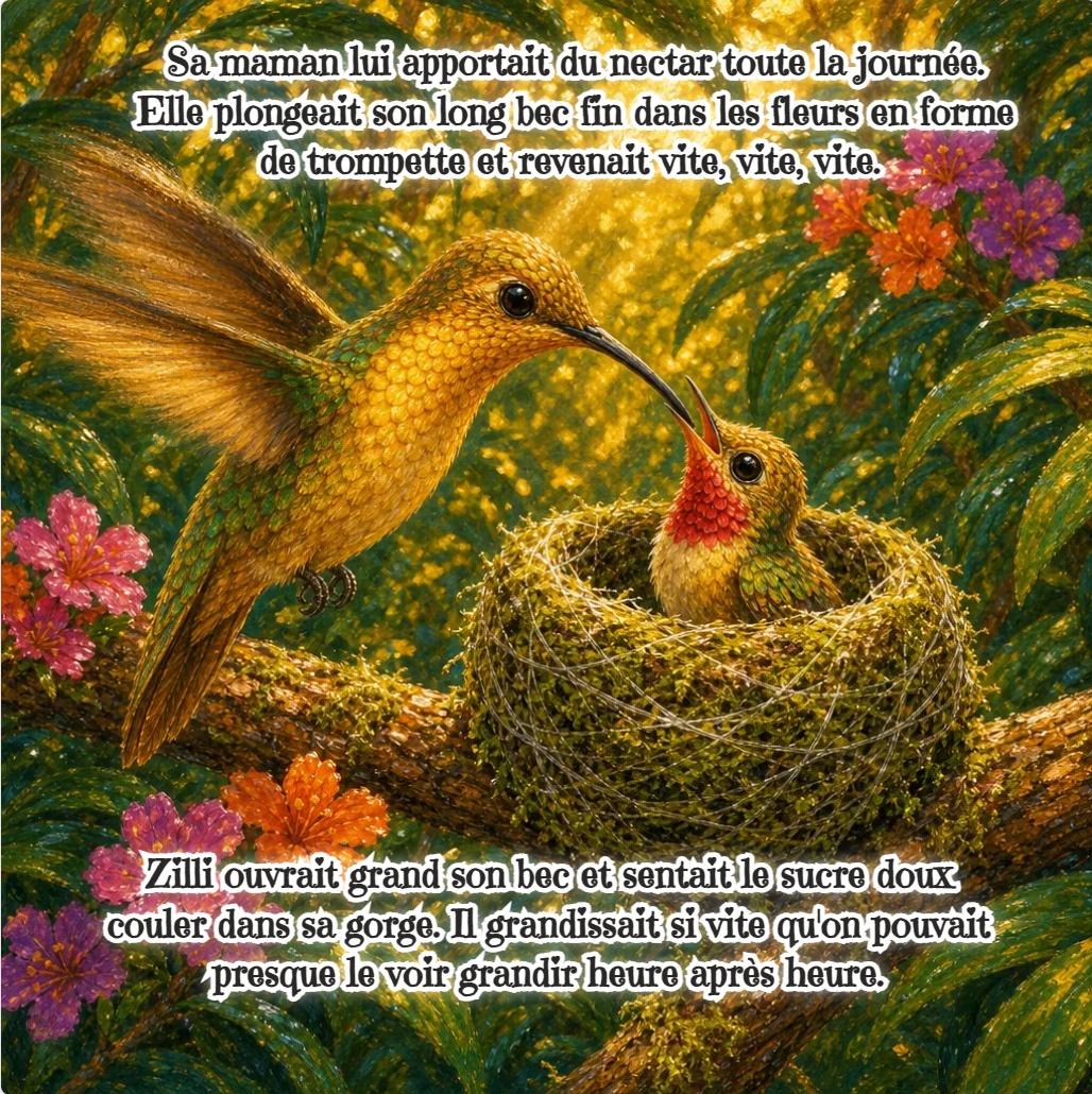 Zili el Colibrí (Libro digital ilustrado para niños de 3 a 8 años)