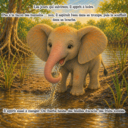 Tembo el Pequeño Elefante (Libro digital ilustrado para niños de 3 a 8 años)