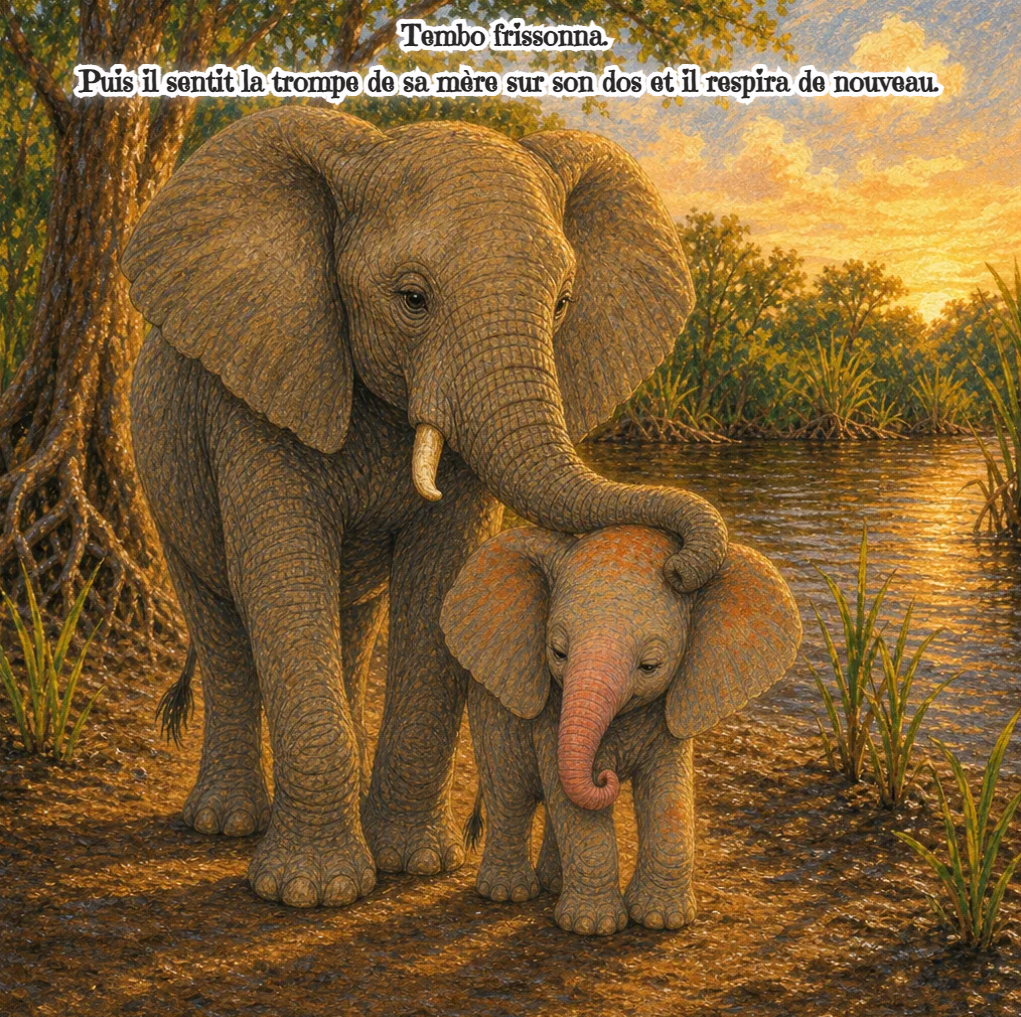 Tembo el Pequeño Elefante (Libro digital ilustrado para niños de 3 a 8 años)