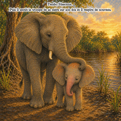 Tembo el Pequeño Elefante (Libro digital ilustrado para niños de 3 a 8 años)