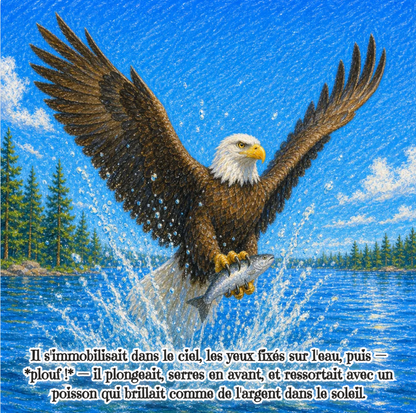 Skörn el Águila Pescadora (Libro digital ilustrado para niños de 3 a 8 años)