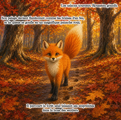 Rousseau el Zorro (Libro digital ilustrado para niños de 3 a 8 años)