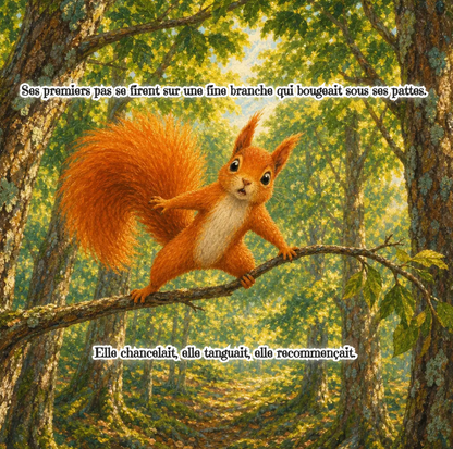Rouflette la Ardilla (Libro digital ilustrado para niños de 3 a 8 años)