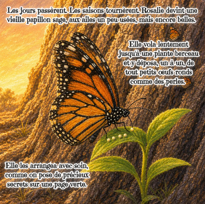 Rosalie la Mariposa Monarca (Libro digital ilustrado para niños de 3 a 8 años)
