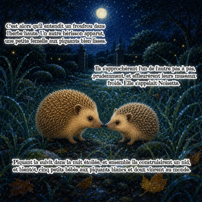 Piquant el pequeño Erizo (Libro digital ilustrado para niños de 3 a 8 años)