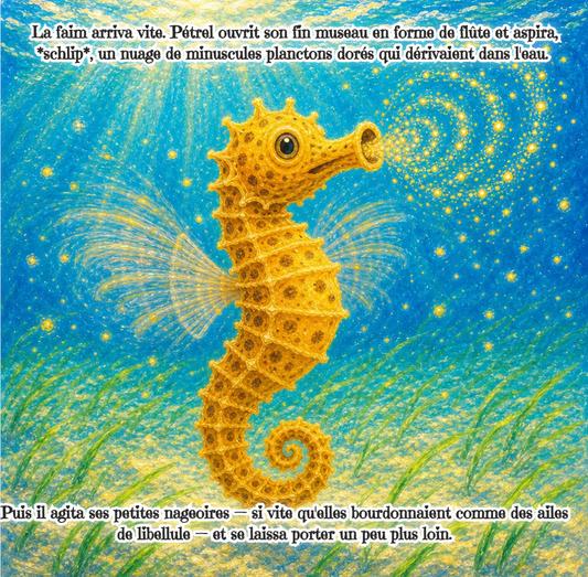 Pétrel the Seahorse (Illustrated eBook for Children 3-8 Years Old)