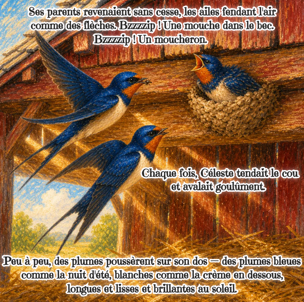 Céleste la Golondrina (Libro digital ilustrado para niños de 3 a 8 años)
