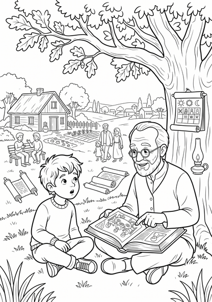 ¿Por qué el Samedi se llama Samedi? (Libro digital ilustrado para niños de 3 a 8 años)