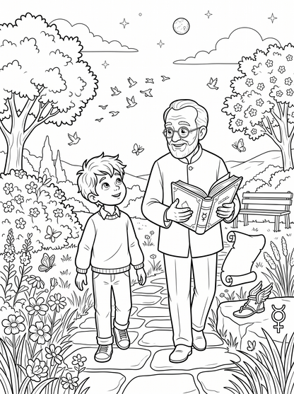 ¿Por qué el Mercredi se llama Mercredi? (Libro digital ilustrado para niños de 3 a 8 años)