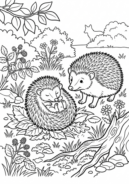 Piquant el pequeño Erizo (Libro digital ilustrado para niños de 3 a 8 años)