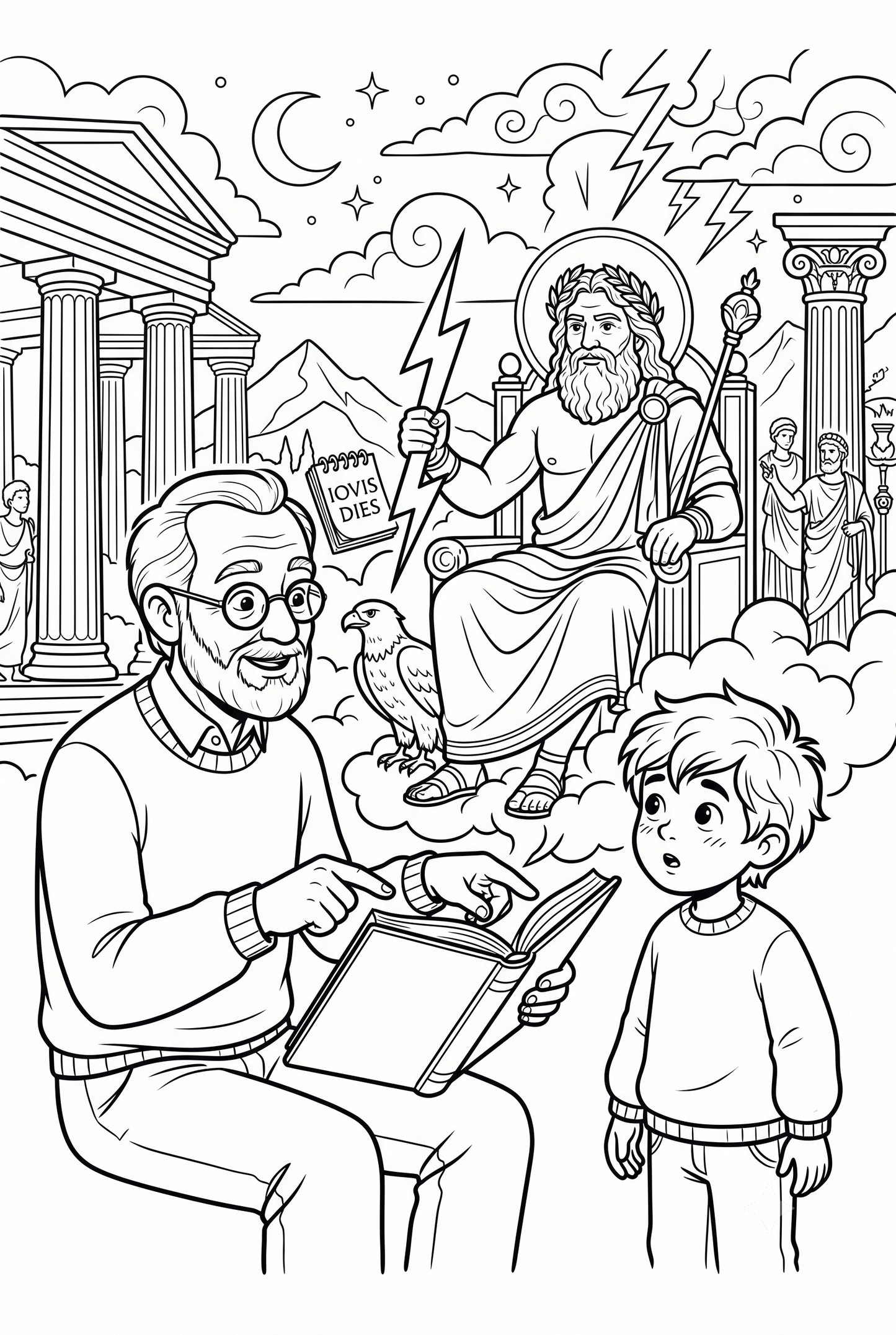 ¿Por qué el Jeudi se llama Jeudi? (Libro digital ilustrado para niños de 3 a 8 años)