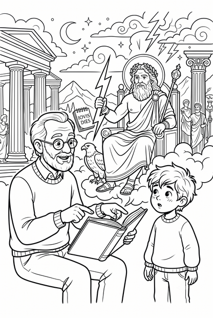 ¿Por qué el Jeudi se llama Jeudi? (Libro digital ilustrado para niños de 3 a 8 años)