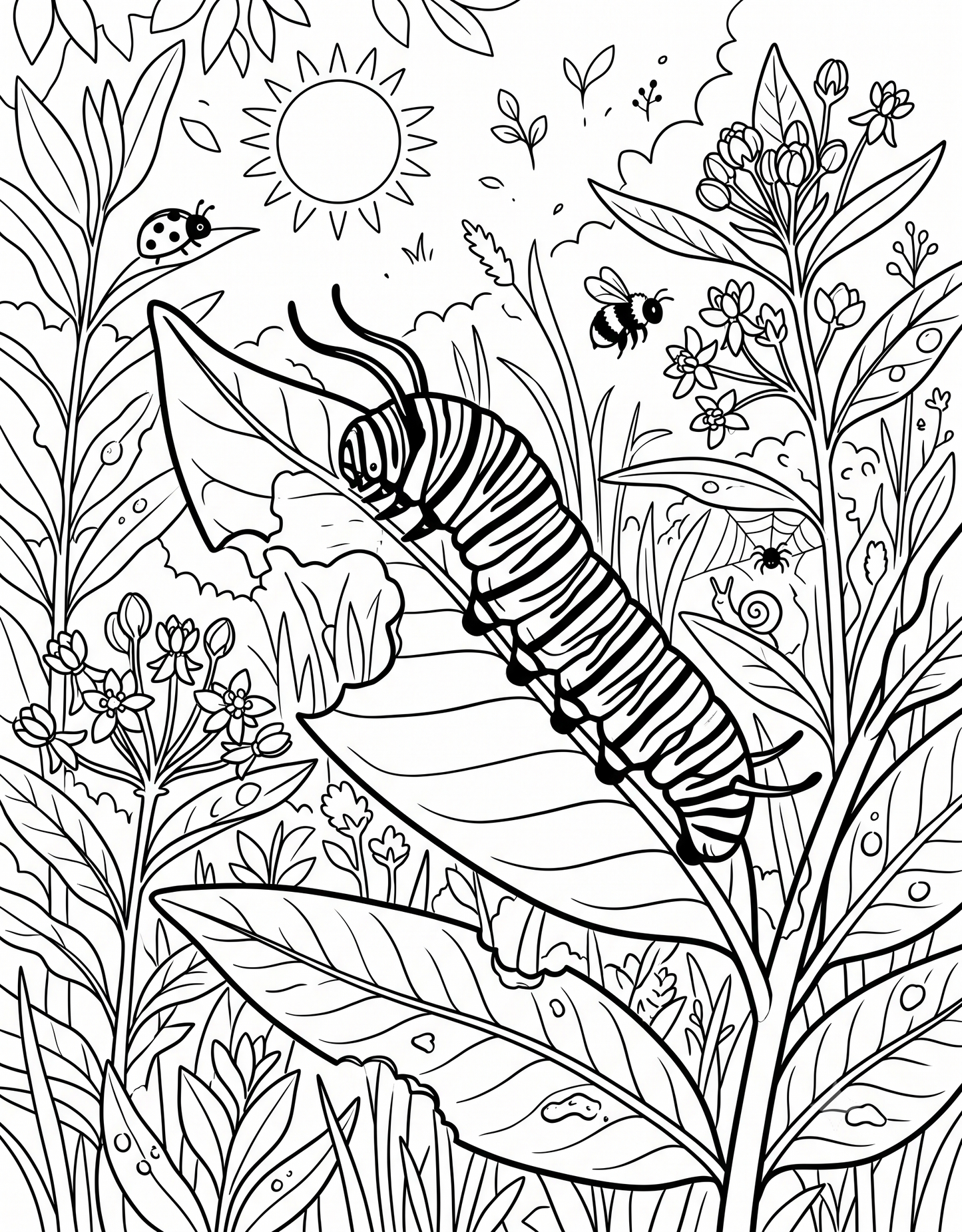 Rosalie la Mariposa Monarca (Libro digital ilustrado para niños de 3 a 8 años)