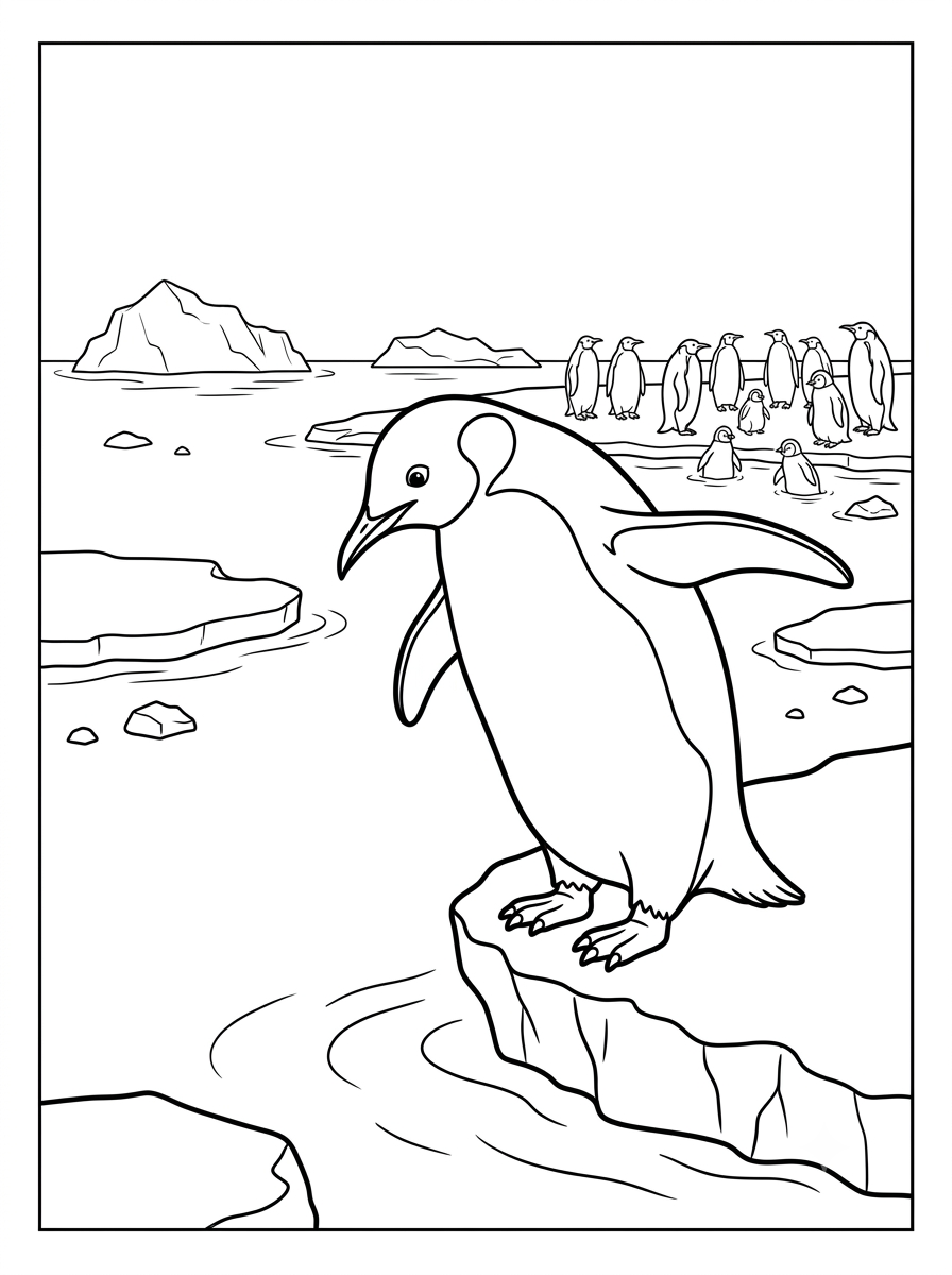 Pélo el Pingüino Emperador (Libro digital ilustrado para niños de 3 a 8 años)