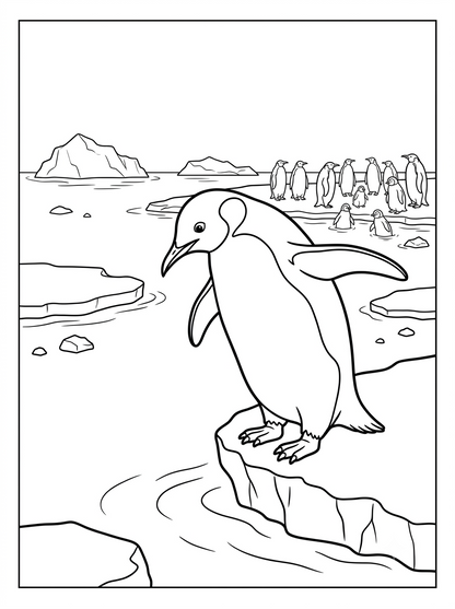 Pélo el Pingüino Emperador (Libro digital ilustrado para niños de 3 a 8 años)