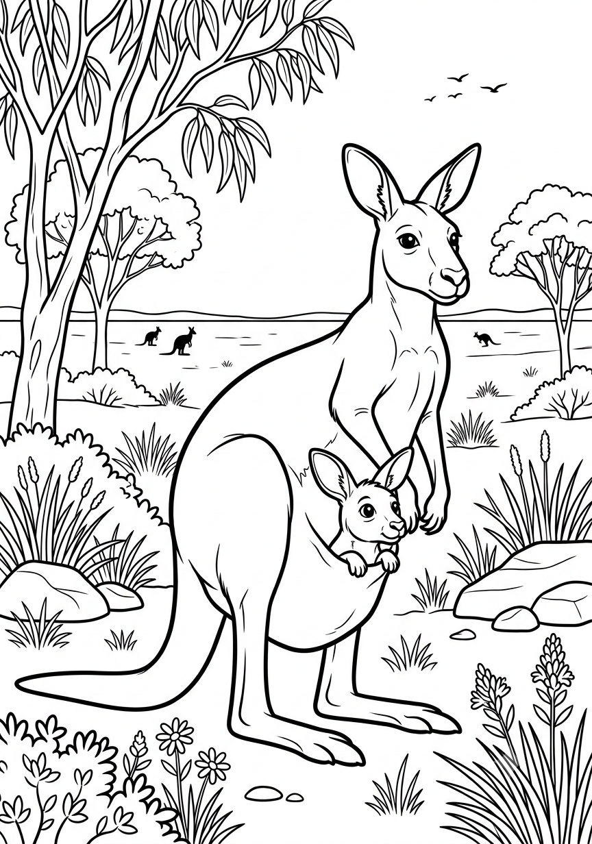 Meko el canguro: Una vida en las grandes llanuras de Australia
