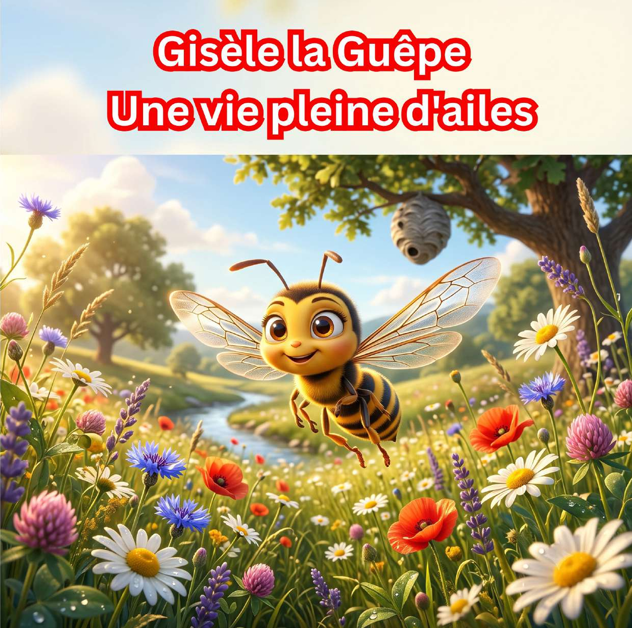 Gisèle la Avispa: Una vida llena de alas