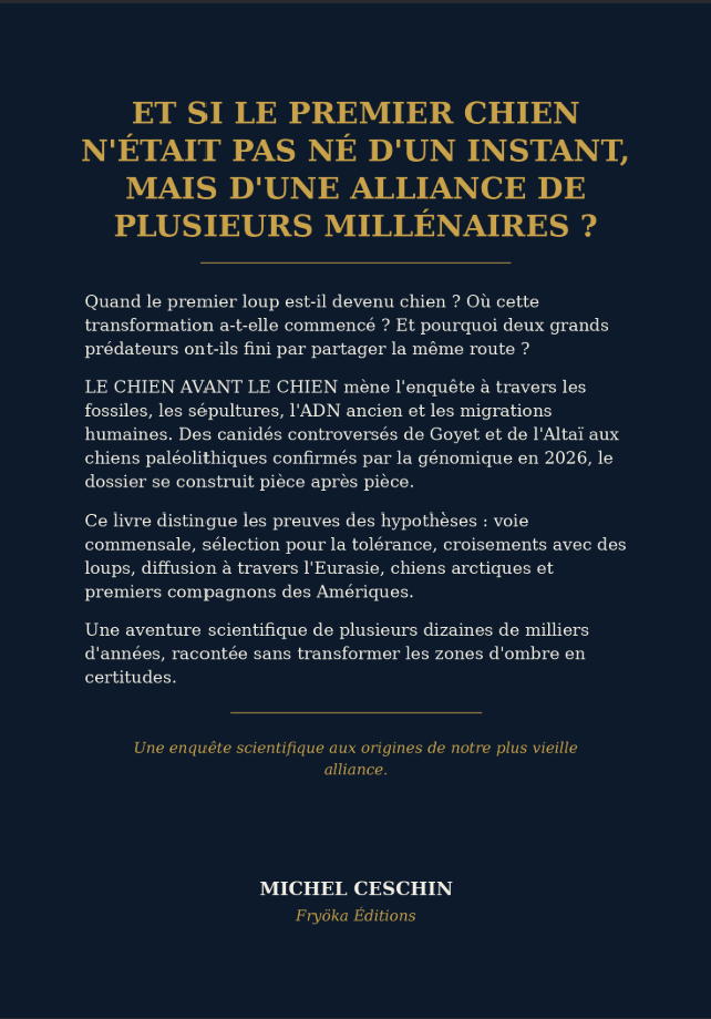Le chien avant le chien