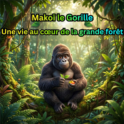 Makoï el Gorila: Una vida en el corazón del gran bosque