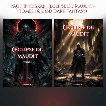 PACK INTÉGRAL : L'Éclipse du Maudit – Tomes 1 & 2 (BD Numérique Dark Fantasy)