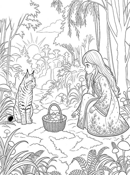 Princesse Mauvélis et Brumel le Chat Sauvage