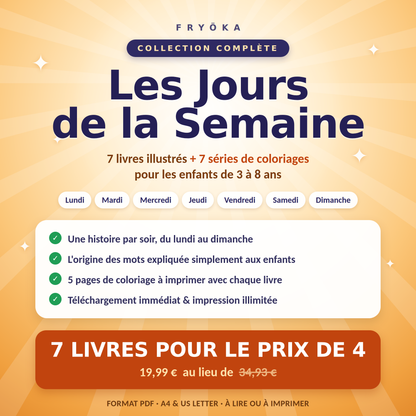 PACK INTEGRAL : Les 7 Jours de la Semaine