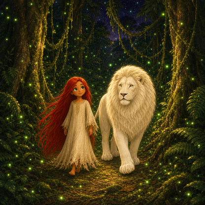 Le Lion Blanc et la Princesse