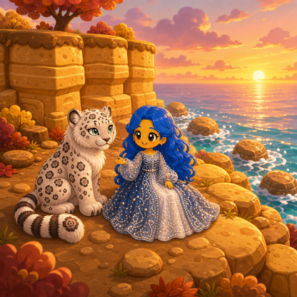 La Panthère des Neiges et La Princesse