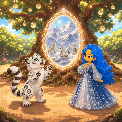 La Panthère des Neiges et La Princesse