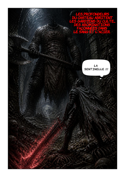 L'Éclipse du Maudit – Tome 1 (BD Numérique Dark Fantasy)