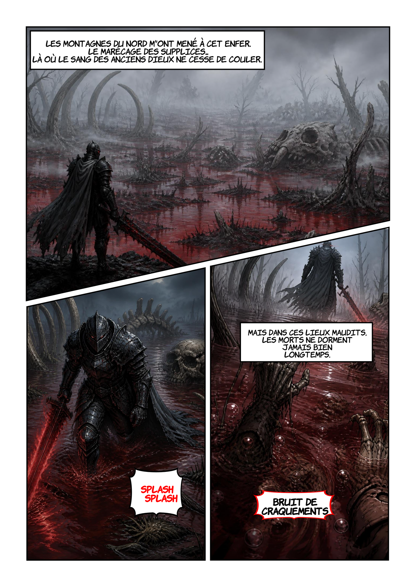 L'Éclipse du Maudit – Tome 1 (BD Numérique Dark Fantasy)