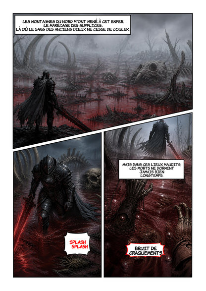 L'Éclipse du Maudit – Tome 1 (BD Numérique Dark Fantasy)