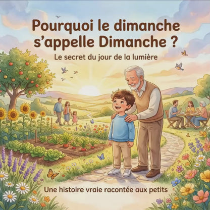 ¿Por qué el Dimanche se llama Dimanche? (Libro digital ilustrado para niños de 3 a 8 años)