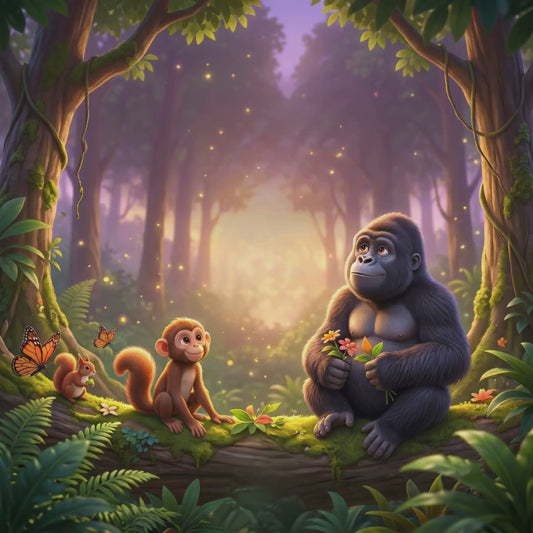 Makoï le Gorille : Une Vie au Cœur de la Grande Forêt